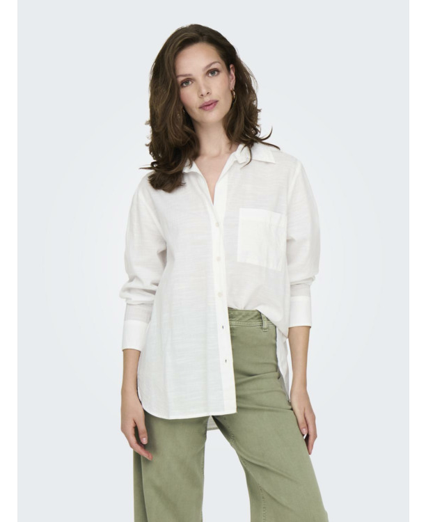 Regular Fit Shirt Collar Long Sleeves (L/S) Regular fit overhemd met manchetten met knopen en borstzak