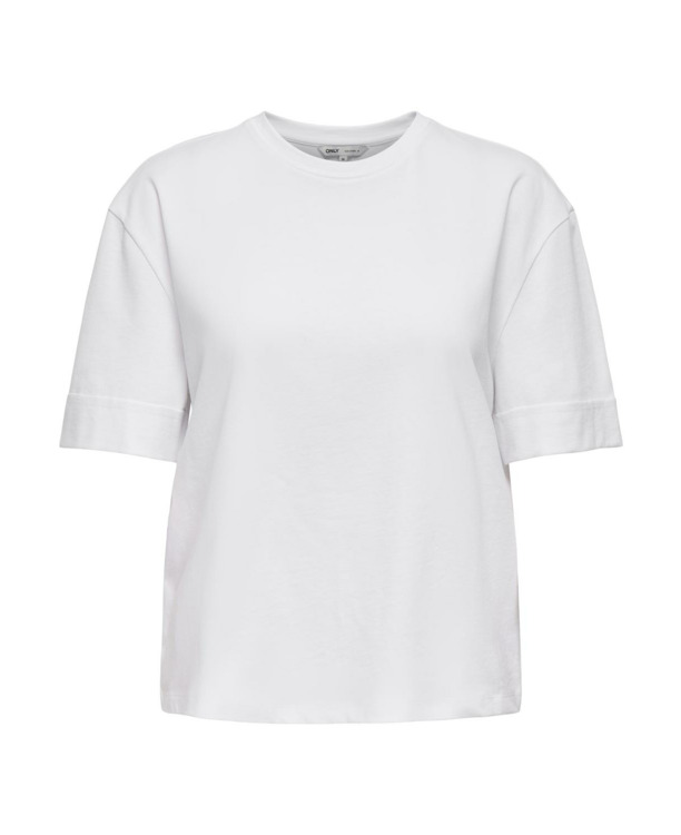 Regular Fit O-Neck Short Sleeves (S/S) Dames O-Hals Basic Top met Korte Mouwen