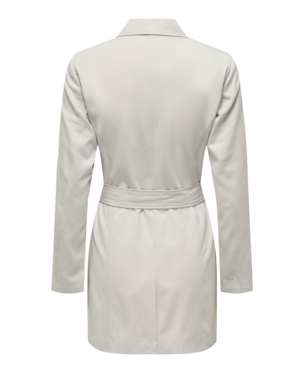 Spread Collar Trenchcoat met dubbele rij knopen