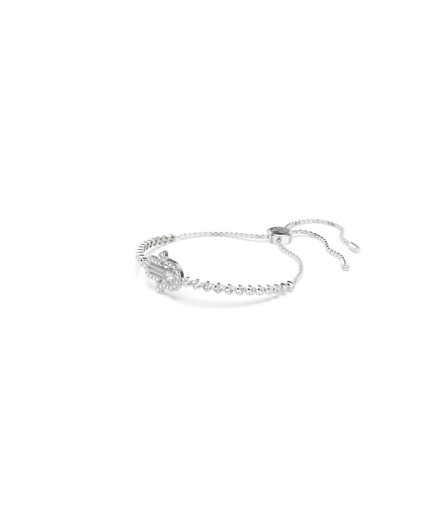 Matrix Tennis Soft Bracelet Rhodium shiny White