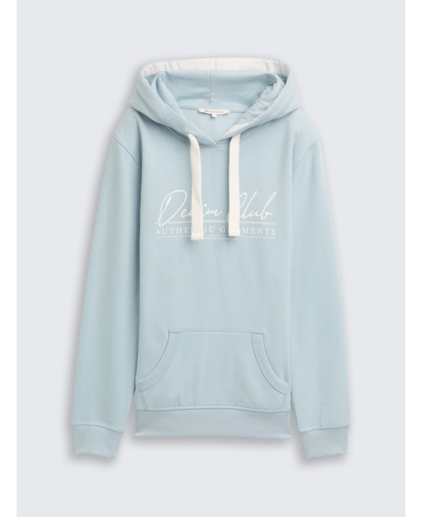 Hoodie sweatshirt met logoprint