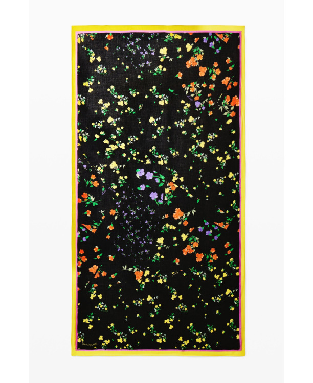 SJAAL FOU MIXED FLOWERS RECTANGLE