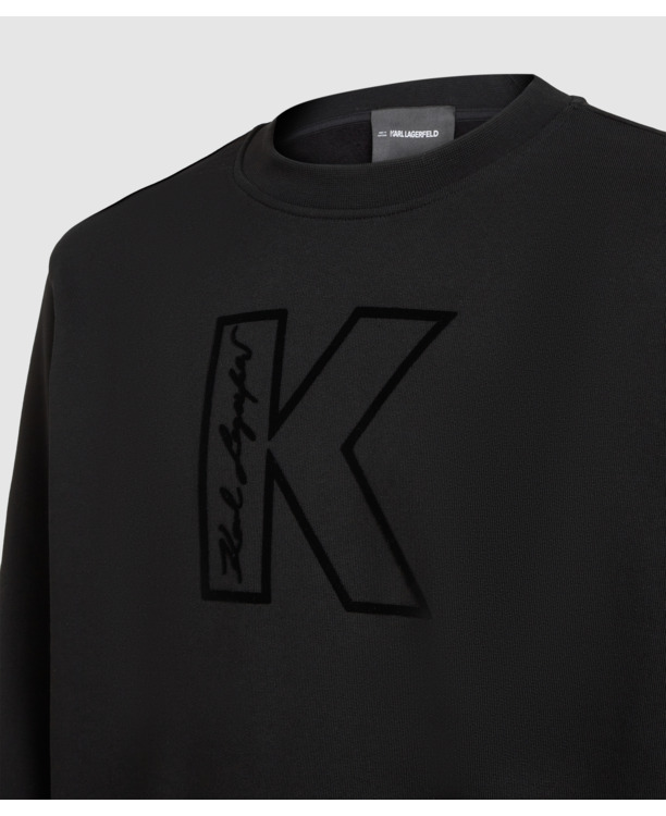 FLOCK K LOGO SWEATSHIRT