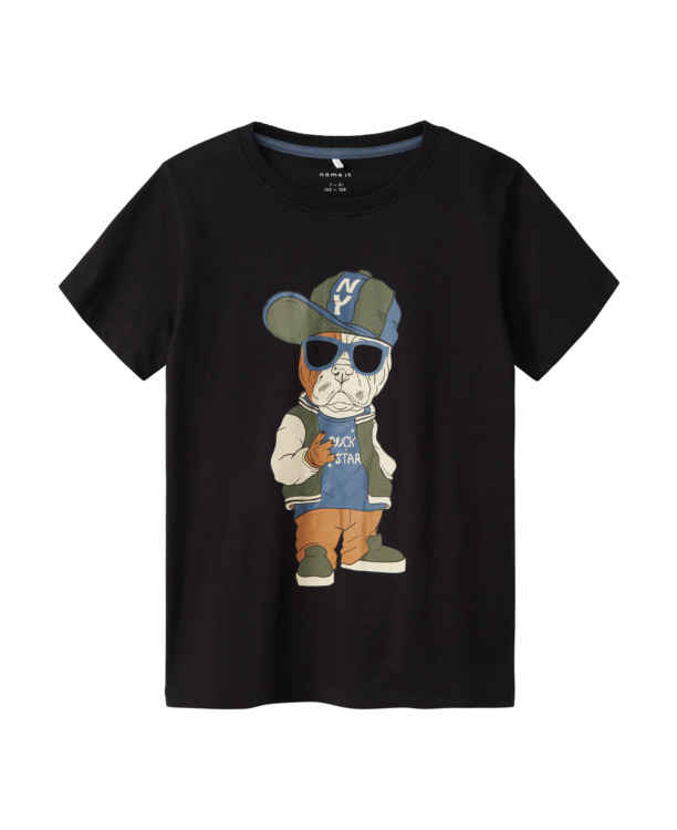 Standaard pasvorm ronde hals korte mouwen (K/M) Jongens