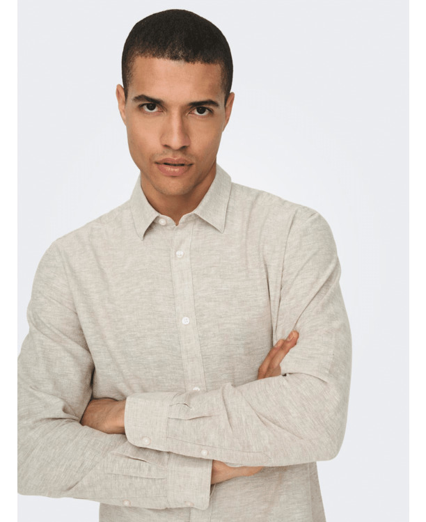 Slim Fit Shirt Collar Long Sleeves (L/S)