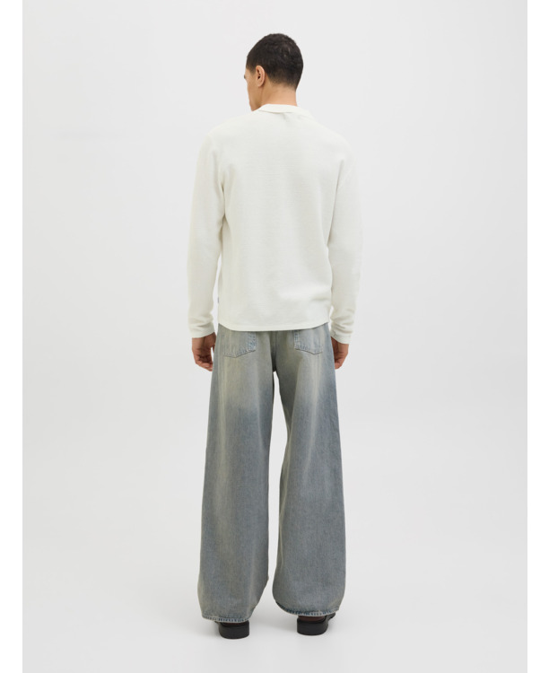 JJEGEORGE KNIT POLO LS SN