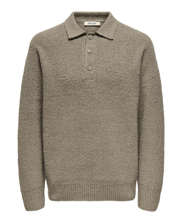 Polo met korte mouwen met relaxte pasvorm Heren