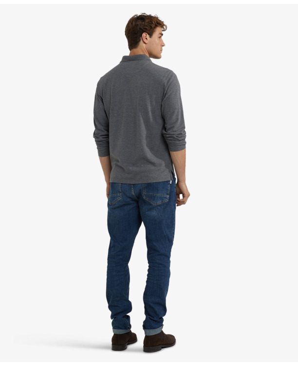 Classic Polo Long Sleeves 100% Cotton Heren