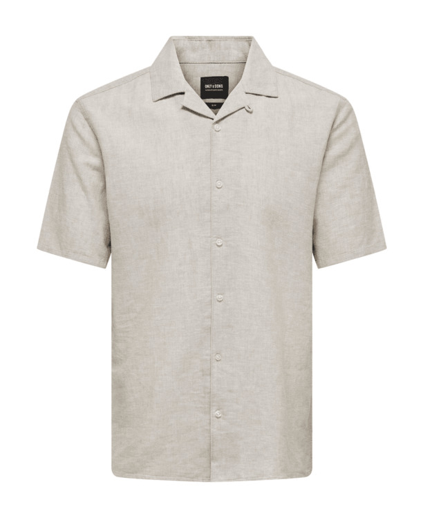 Slim Fit Resort Kraag Korte Mouwen (K/M) Heren