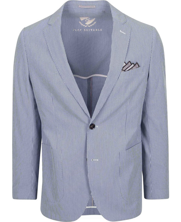 Suitable Colbert Lind Strepen Blauw