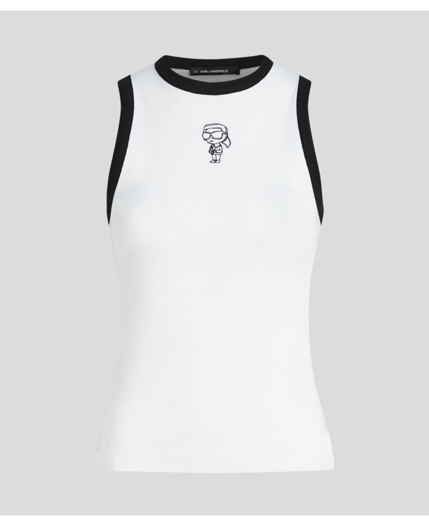 IKON SKETCH EMB RIB TANK TOP