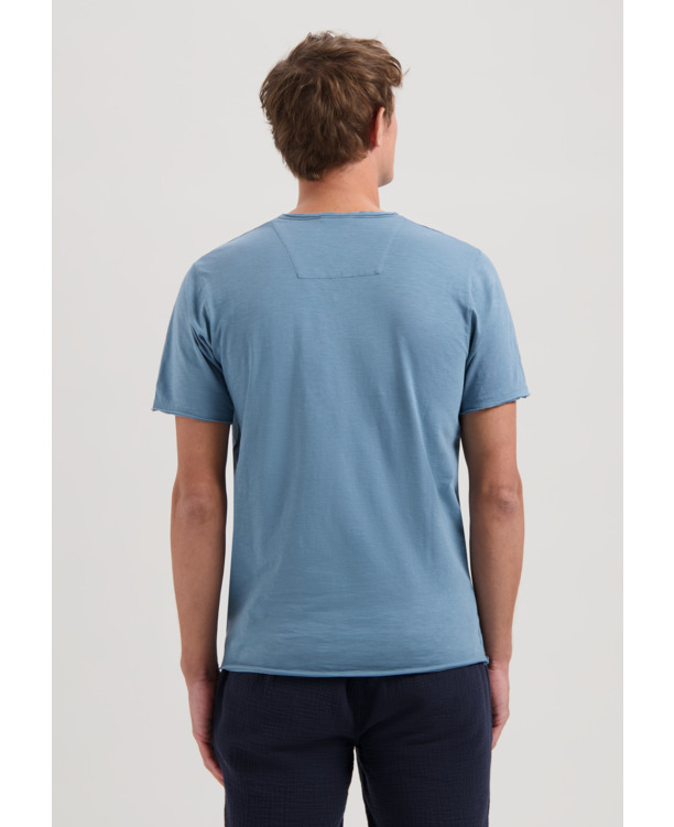 Basic Round Neck Tee Slub Jersey