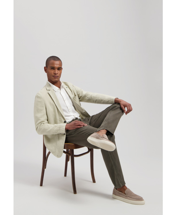 Troy Blazer Linen