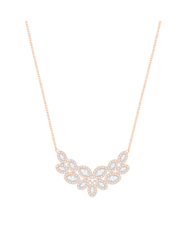 Baron Necklace OU Rose Gold shiny Crystal