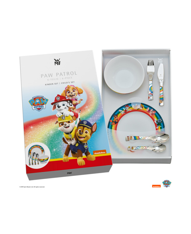 Kids Bestekset 1288089964 Paw Patrol 6-delig
