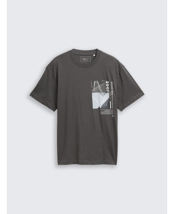 Ontspannen T-shirt met fotoprint
