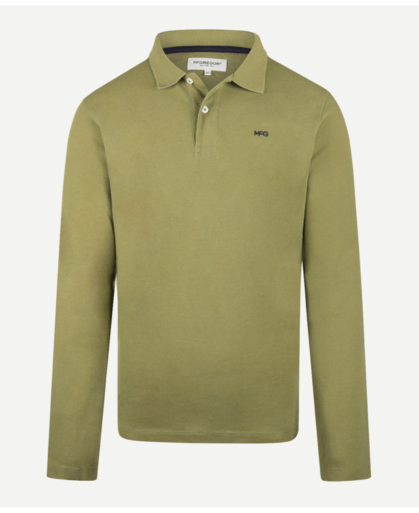 Classic Polo Long Sleeves 100% Cotton Heren