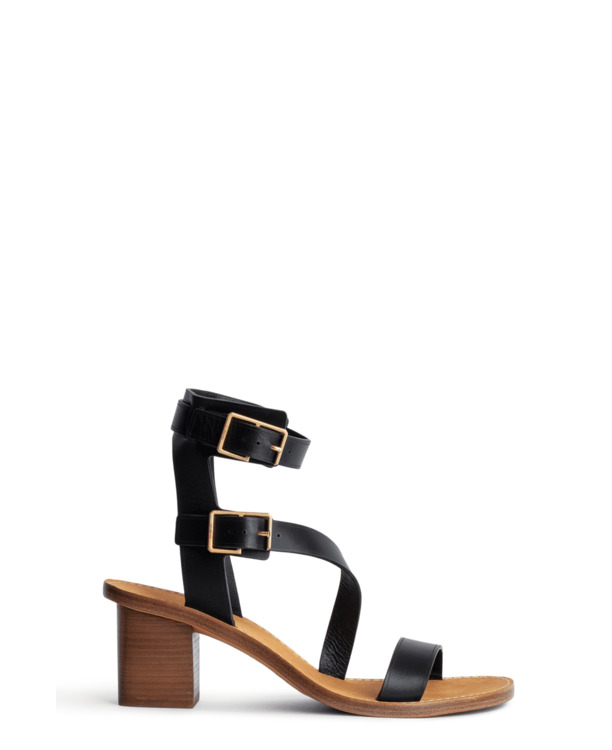 CECILIA CAPRESE SANDAL LEATHER