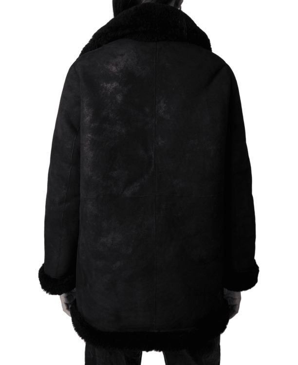 MAGDAS SHEARLING MANTEAU REVER