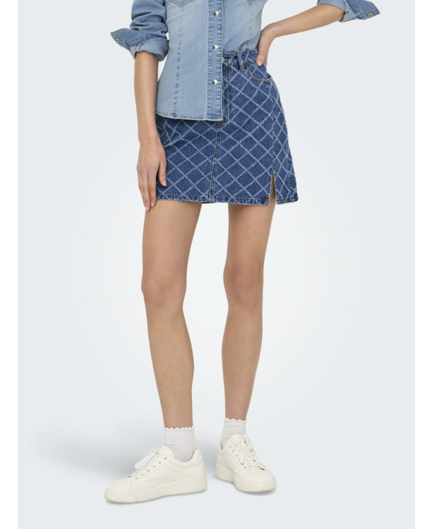 JDYEMILIE MIDWAIST SKIRT DNM MDB