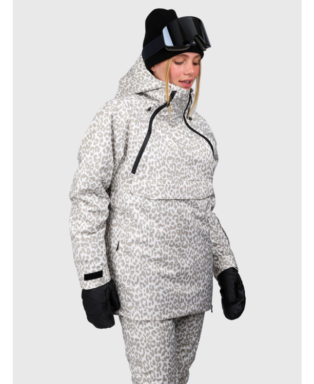 Joicya-Print Women Snow Jacket