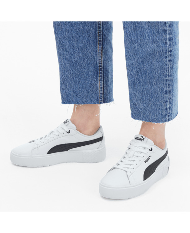 PUMA Smash Platform v2 L Puma White-Pum