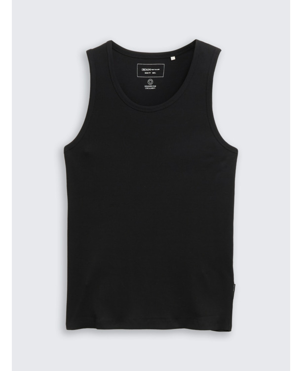 Tanktop met structuurtextuur