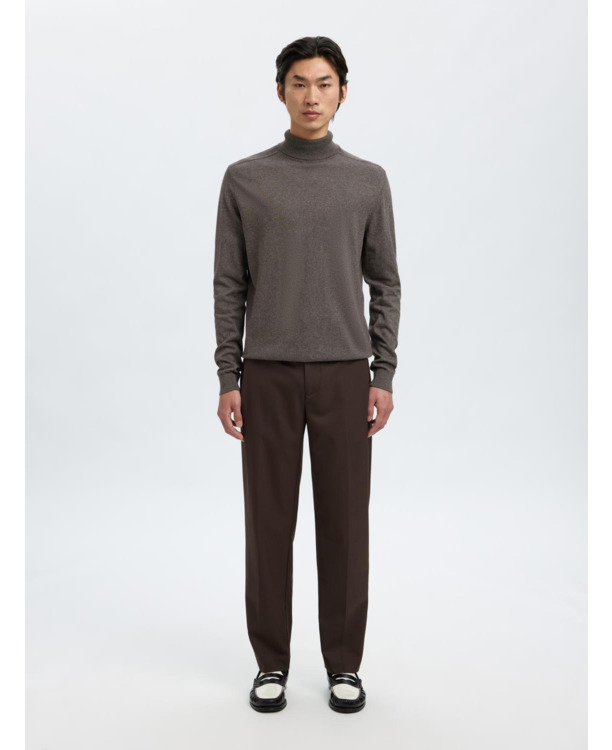 Regular Fit High Neck Cross Over Long Sleeves (L/S)