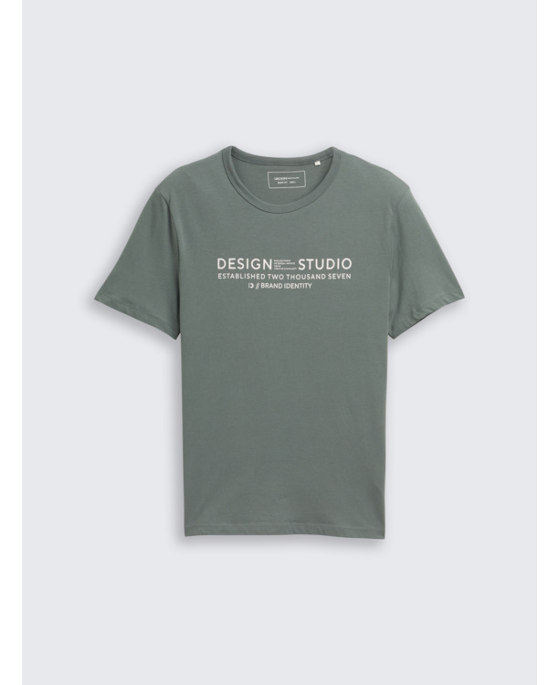 Basic T-shirt met logoprint