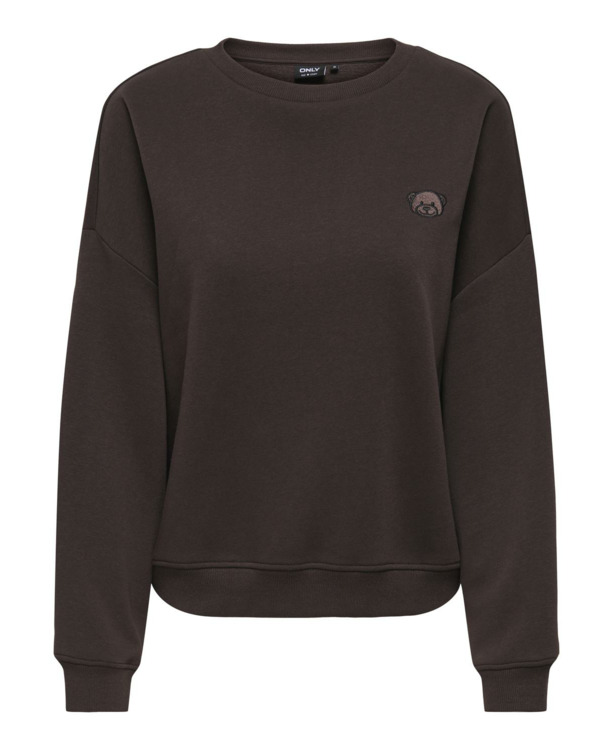 Loose Fit O-Neck Long Sleeves (L/S) Sweatshirt met print