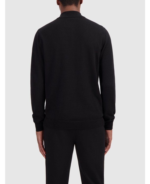 Original Half Zip Knit 100% Cotton Men