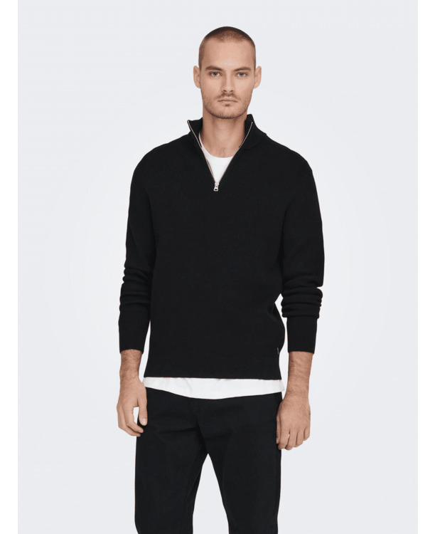 Normale pasvorm Hoge nek Lange mouwen (L/S) Heren