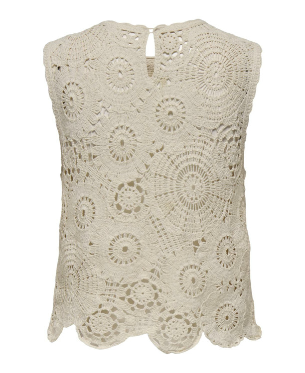 Relaxed Fit O-Neck Sleeveless (S/L) Chic Summer - Mouwloze tanktop met ronde hals voor dames