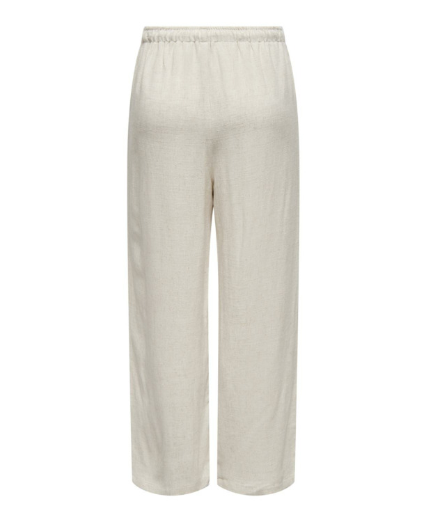 Straight Fit Straight fit basic broek met middelhoge taille