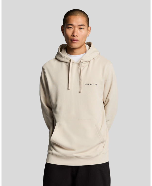 Loopback Embroidered Hoodie