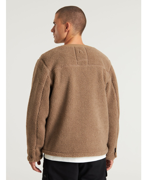 Chasin Heren Lange Mouw Shirt Karo Fleece