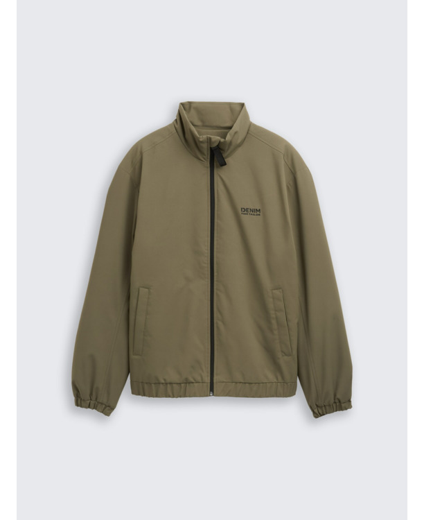 Blouson jasje met opstaande kraag