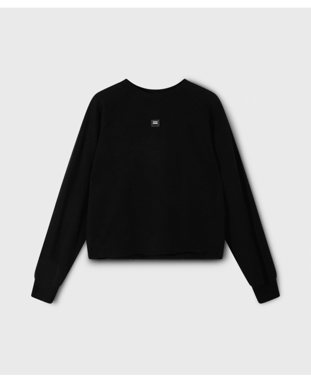 10DAYS Dames parels top crew neck katoen