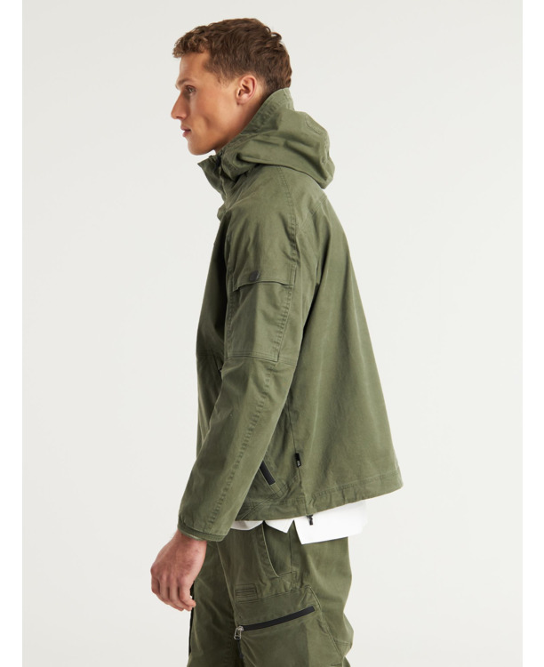 Chasin Heren Winddichte Jas Zwart Vortex Anorak