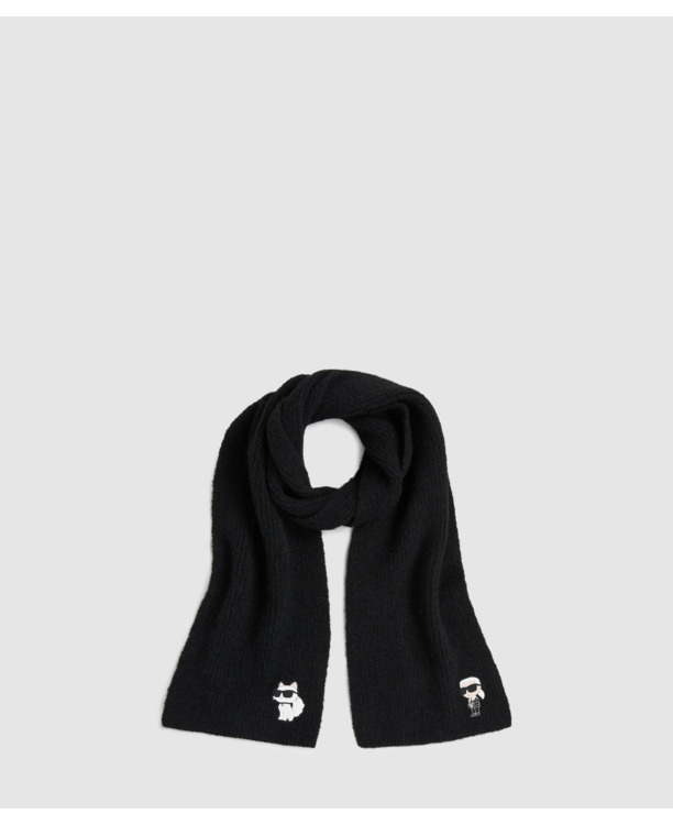 IKON TEXTURED KNIT SCARF