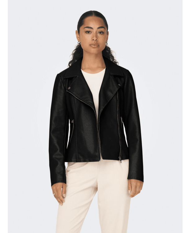 ONLNEWMELISA FAUX LEATHER BIKER CC