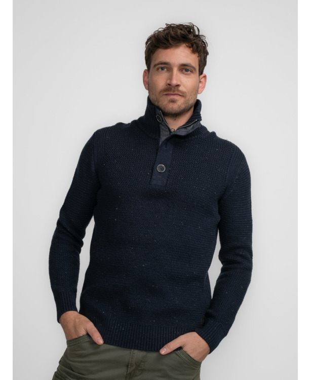 Men Knitwear Collar