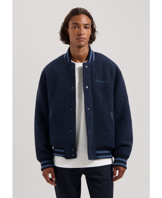 Dstrezzed Heren Varsity Jas Zwart Brobby