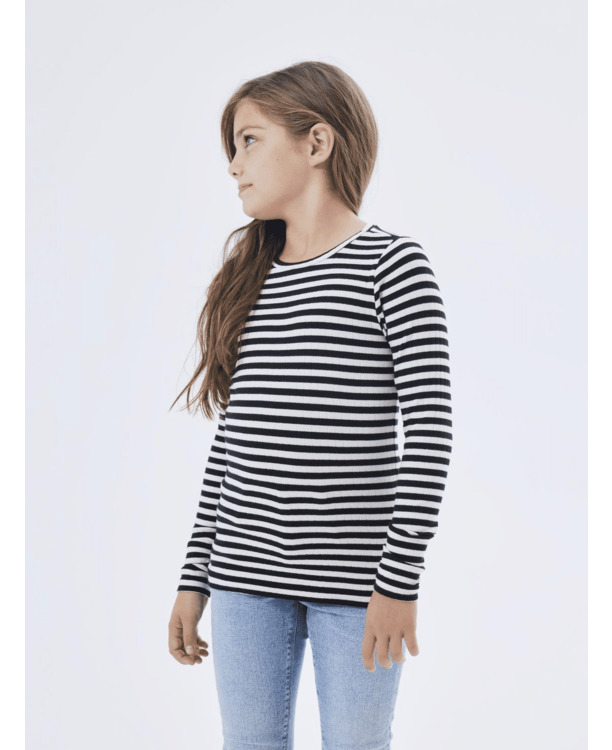 Slim Fit O-Hals Lange Mouwen (L/M) Meisjes