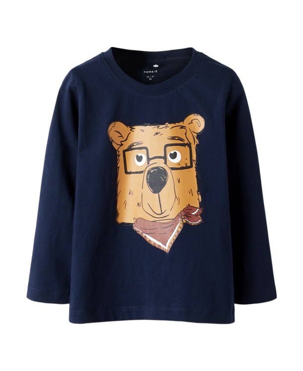 Normale pasvorm ronde hals lange mouwen (L/S) Jongens