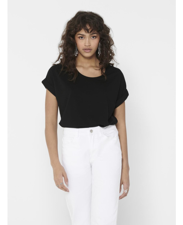 Regular Fit O-Neck Short Sleeves (S/S) Regular fit top met ronde hals en korte mouwen
