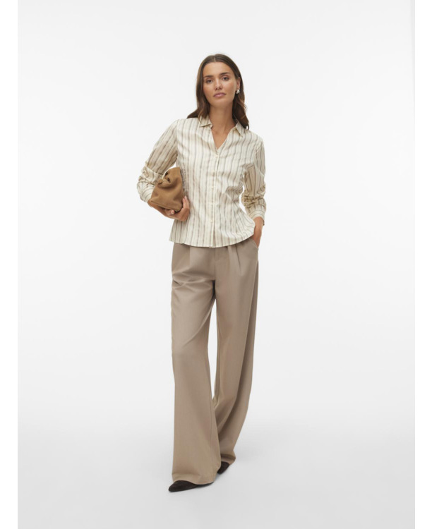 Tight Fit Shirt Collar Long Sleeves (L/S)