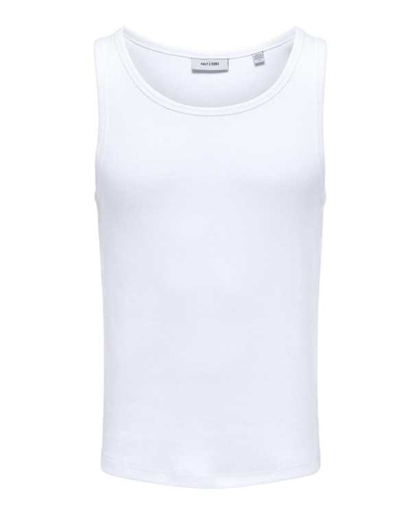 Normale pasvorm O-hals Mouwloos (S/L) Heren