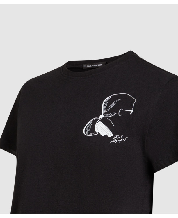 SKETCH CAMEO PRINT T-SHIRT