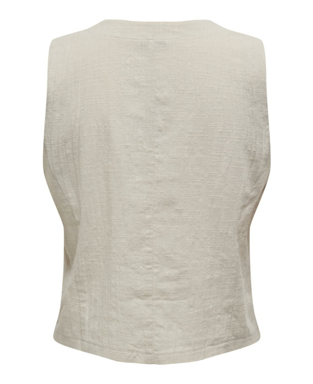 Regular Fit V-Neck Short Sleeves (S/S) Top met V-hals voor dagelijks gebruik met knoopsluiting